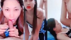 คลิปหลุดTikTok เย็ดหีคาชุดแม่บ้าน เล่นใหญ่เอาใจผัว โดนจับกระแทกหีรัวๆ แบบไม่ยั้ง เย็ดไปแล้วอมควยเพิ่มเสียว