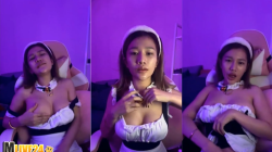 คลิปหลุด Mlive น้องมีนา มากับชุดเมดเน้นโชว์นมในกลุ่มลับเปิดวาร์ปให้ดูฟรี ดห็นหัวนมเต็มๆวันนี้หน้าสดยังสวยเลย