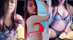 คลิปหลุด Mlive น้องโน IDX 54321593 ใส่ บีกีนี่ มานั่งอ่อยฝรั่ง ริมชายหาดตอนกลางคืน สุดท้ายโดนฝรั่งลากไปให้โม๊คควยบนรถ น้ำเเตกคาปาก
