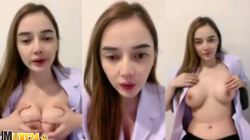 คลิปหลุด Mlive พยาบาลวิชาชีพสาวสวยโชว์เต้านมใหญ่ๆเนียนๆหน้าตาน่ารักทรงนมโครตเด็ดน่าเย็ดมากๆ อยากเย็ดเลยสักครั้ง