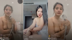 คลิปหลุด Mlive สาวสวยทรงเจ้ นมโครตสวยโครตใหญ่ มานั่งคุยกับแฟนๆในไลฟ์ ก้มหน้าก้มหลังให้ดูนมกันเต็มๆ สักพักไปอาบน้ำโชว์