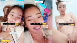 คลิปหลุด Mlive farintba IDX 84758292 สาวสวยไลฟ์โชว์นมโครตใหญ่โครตน่าเย็ดเลย เธอไปไลฟ์ต่อในห้องน้ำเอาดีลโด้มาแหย่หีเล่นอีก