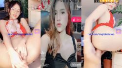 คลิปหลุดMlive IDX-60383288 สาวแว่นนมใหญ่เปิดห้องล็อคเล่นเสียว ใส่ชุดแดงนั่งจับดิลโด้แทงหีบนเก้าอี้คู่ใจรัวขยับเข้าออกครางเสียวเด็ดๆเพลินๆจนน้ำหีแตก