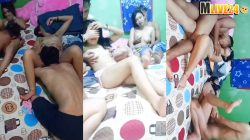 คลิปหลุดMlive IDX-87613919 AMIIE 3 สาว 2 หนุ่ม ไลฟ์สดชวนเพื่อนมาเย็ดกันจัดเป็นคู่ตัวเองนั่งแหกหีเกี่ยวเบ็ดปล่อยให้เพื่อนโดนเย็ดจับติ้วหีโม๊คควยเลียหีแล้วซอยรัวๆจับเย็ดคู่ใครคู่มันล่อจนแตกคารู